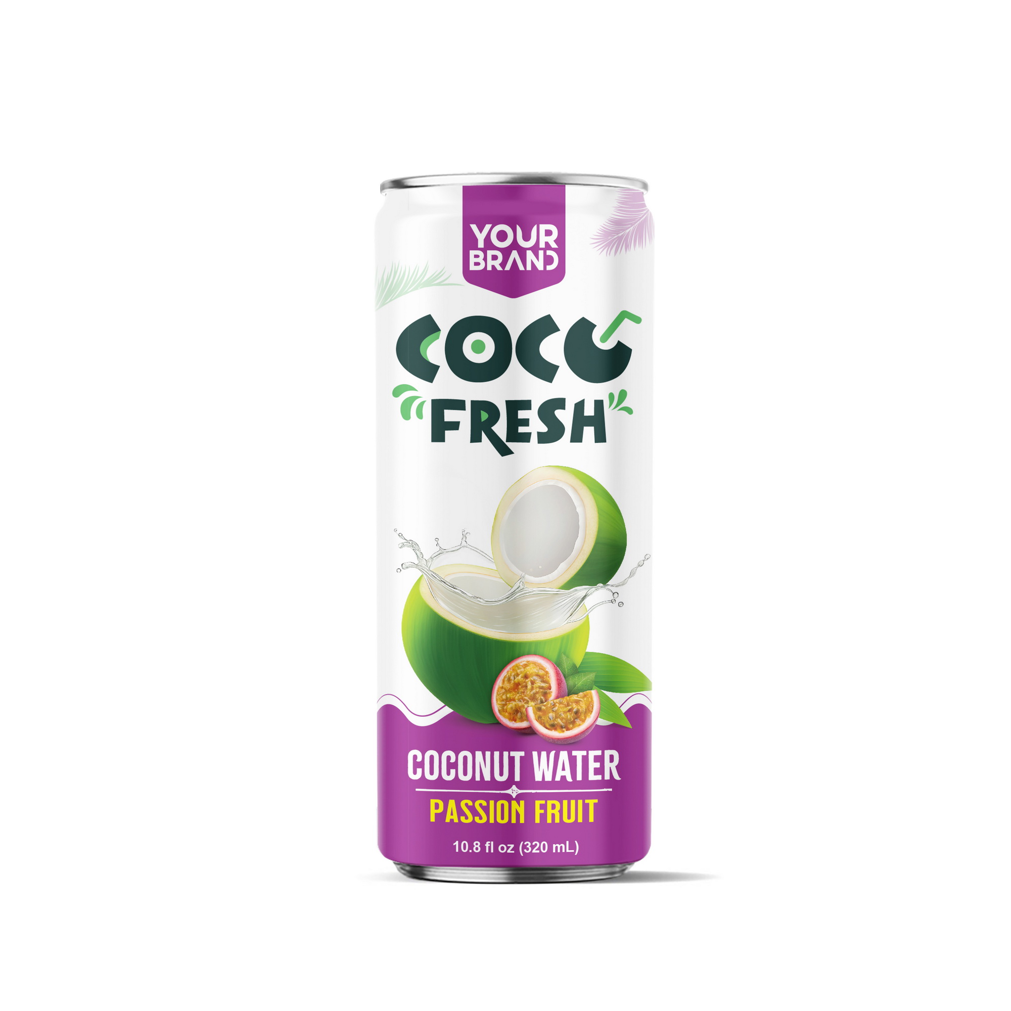 320ml Coco Fresh Coconut Water Passion Fruit